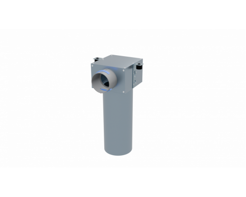 Пленум вентиляционный потолочный Flexag PCP-125/90x1 на 1 выход, d125, (300мм)