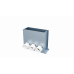 Пленум вентиляционный напольный Flexag PFP-400x100/75x3 на 3 выхода, 400x100