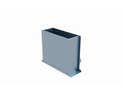 Пленум вентиляционный напольный Flexag PFP-400x100/75x3 на 3 выхода, 400x100