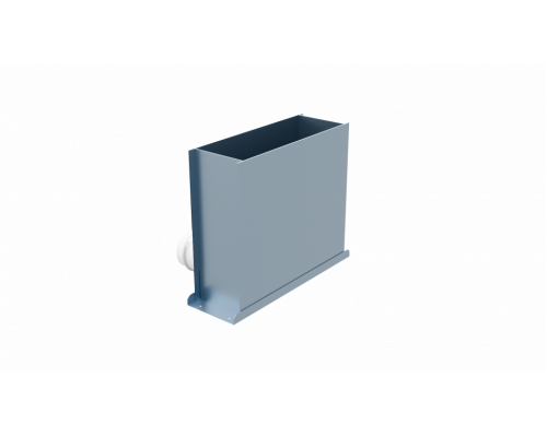 Пленум вентиляционный напольный Flexag PFP-400x100/75x3 на 3 выхода, 400x100