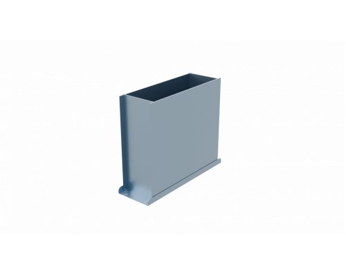 Пленум вентиляционный напольный Flexag PFP-400x100/75x3 на 3 выхода, 400x100