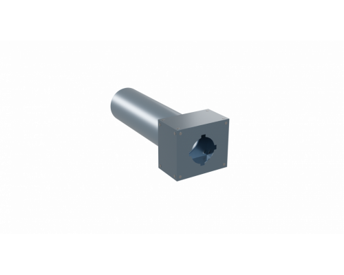 Пленум вентиляционный прямой Flexag PWP-125/90x1 на 1 выход, d125, (300мм)