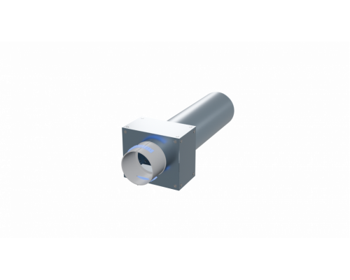 Пленум вентиляционный прямой Flexag PWP-125/90x1 на 1 выход, d125, (300мм)