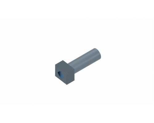 Пленум вентиляционный прямой Flexag PWP-125/90x1 на 1 выход, d125, (300мм)