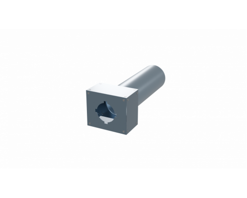 Пленум вентиляционный прямой Flexag PWP-125/90x1 на 1 выход, d125, (300мм)