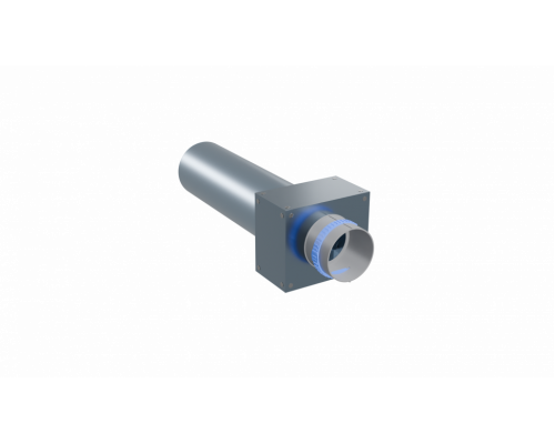 Пленум вентиляционный прямой Flexag PWP-125/90x1 на 1 выход, d125, (300мм)