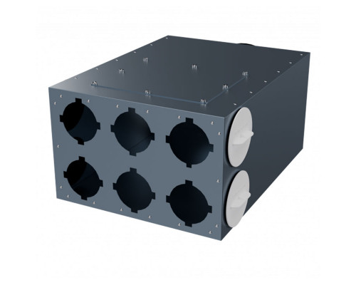 Коллектор вентиляционный Flexag CMP-FLD 160/90x6, D160, на 6/10 выходов FLD