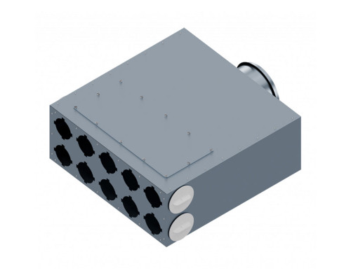 Коллектор вентиляционный Flexag CMP-FLD 200/90x10, D200, на 10/14 выходов FLD