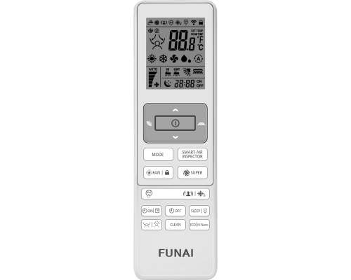 Настенный кондиционер Funai EMPEROR SMART EYE FULL DC Inverter 2024 RACI-EM25HP.D04 - инверторная сплит-система (комплект)