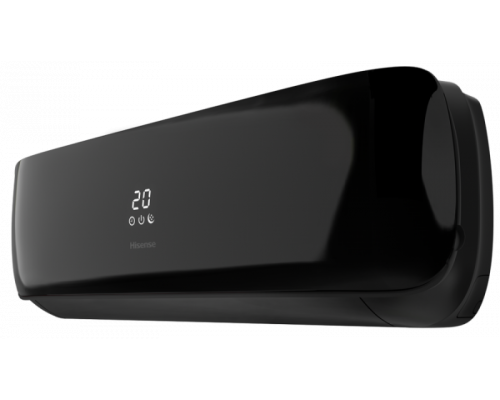 Настенный кондиционер сплит-система Hisense BLACK CRYSTAL SUPER DC Inverter AS-10UW4RVETG01(B) (комплект)