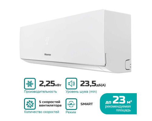 Настенный кондиционер сплит-система Hisense EASY Classic A AS-07HR4RYDDJ00 (комплект)
