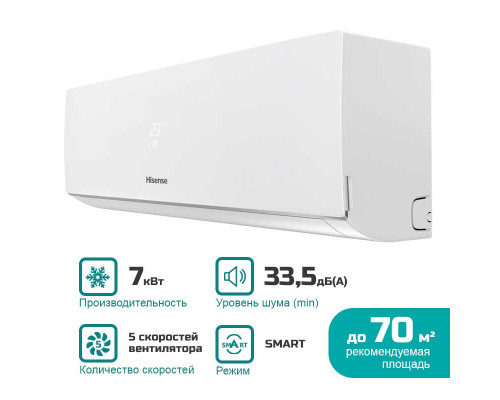 Настенный кондиционер сплит-система Hisense EASY Classic A AS-24HR4RBADJ00 (комплект)