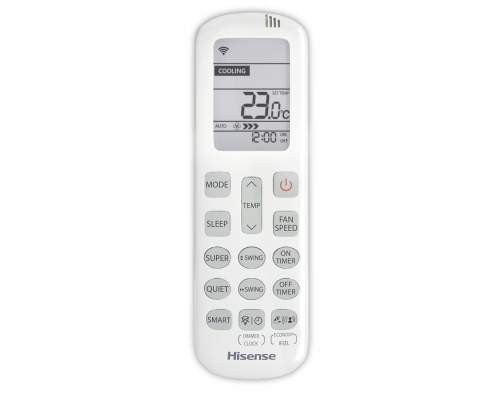 Настенный кондиционер сплит-система Hisense RED CRYSTAL Super DC Inverter AS-10UW4RVETG00(R) (комплект)