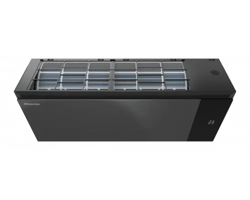 Настенный кондиционер Hisense SENSATION SLIDER PRO CARBON SUPERIOR DC INVERTER AS-13UW4RWMQK00(B) - инверторная сплит-система (комплект)