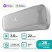 Настенный кондиционер сплит-система Hisense SILVER CRYSTAL SUPER DC Inverter Wi-Fi AS-10UW4RVETG01(S) (комплект)