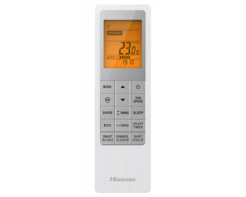 Настенный кондиционер Hisense VIBE PRO SILVER EU DC Inverter AS-10UW4RLCHD00(S) - инверторная сплит-система