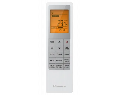 Настенный кондиционер Hisense VIBE PRO SILVER EU DC Inverter AS-13UW4RLCHD00(S) - инверторная сплит-система (комплект)