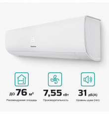 Настенный кондиционер Hisense ZOOM DC Inverter Wi-Fi AS-24UW4RBTKB00 - инверторная сплит-система (комплект)