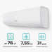 Настенный кондиционер Hisense ZOOM DC Inverter Wi-Fi AS-24UW4RBTKB00 - инверторная сплит-система (комплект)