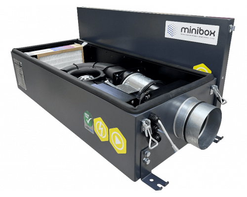 Приточная установка с нагревателем Minibox.E-450.PREMIUM GTC