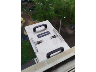 Монтаж приточной вентиляции Ventmachine Satellite 2 в Москве на Даниловской набережной
