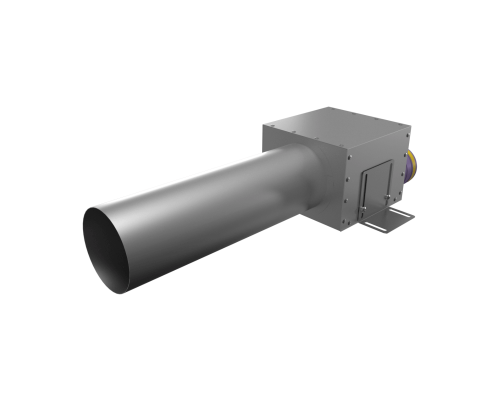 Пленум (адаптер) вентиляционный Provent VPDL 125/75x2 прямой круглый на 2 выхода (400мм)