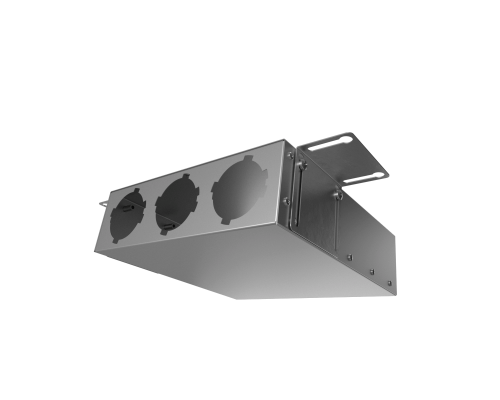 Пленум (адаптер) вентиляционный Provent VPK 300x90/75x3 прямой прямоугольный на 3 выхода