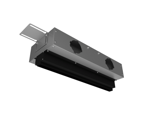 Щелевой диффузор Provent VPNDG 500*25/75x2 для гипсокартона с КСД на 2 выхода
