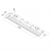 Щелевой диффузор Provent VPNDG/F 1500*25/75х6 для гипсокартона с КСД на 6 прямых выхода