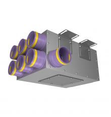 Коллектор вентиляционный Provent KV 160/75x8 металлический на 8 выходов