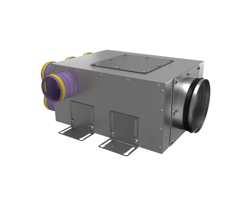 Коллектор вентиляционный Provent KV 160/75x8 металлический на 8 выходов