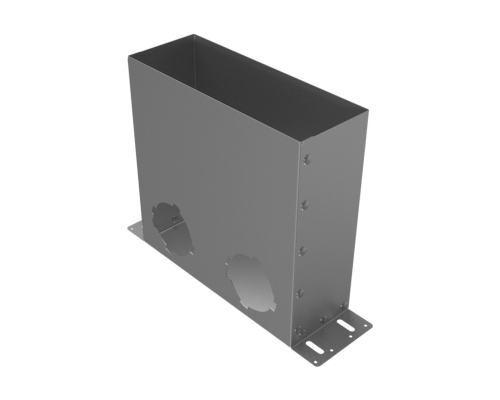 Пленум (адаптер) вентиляционный Provent VPF 300x100/90x2 напольный на 2 выхода