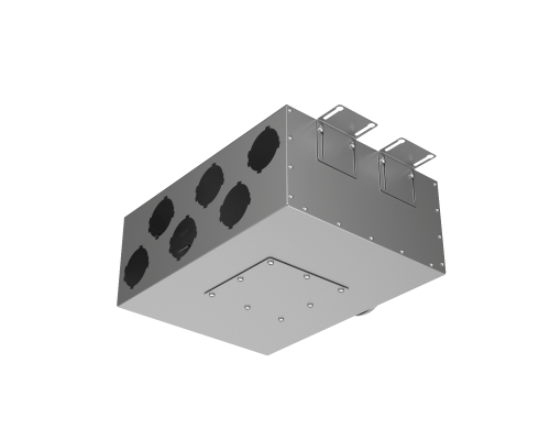 Коллектор вентиляционный Provent KVN 160/90x6 узкий металлический на 6 выходов