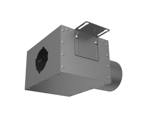 Пленум (адаптер) вентиляционный Provent VPD 125/90x1 прямой круглый на 1 выхода