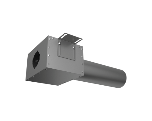 Пленум (адаптер) вентиляционный Provent VPDL 125/90x1 прямой круглый на 1 выхода (400мм)