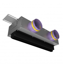 Щелевой диффузор Provent VPNDG 500*25/90x2 для гипсокартона с КСД на 2 выхода