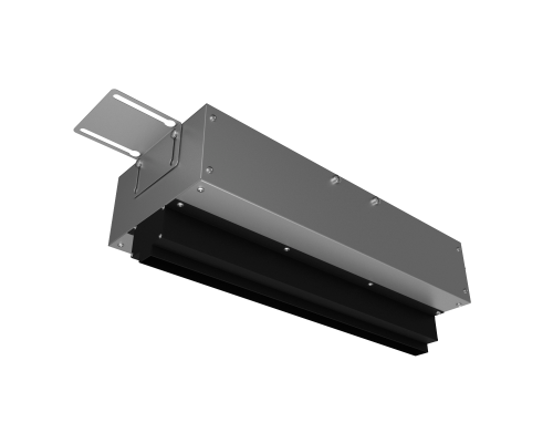 Щелевой диффузор Provent VPNDG/F 500*25/90x2 для гипсокартона с КСД на 2 прямых выхода