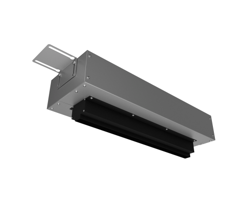 Щелевой диффузор Provent VPNDG/F 500*25/90x3 для гипсокартона с КСД на 3 прямых выхода