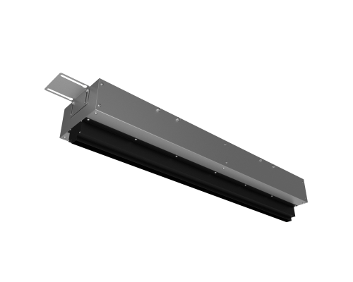 Щелевой диффузор Provent VPNDG/F 1000*25/90х4 для гипсокартона с КСД на 4 прямых выхода
