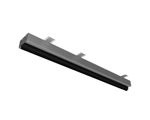 Щелевой диффузор Provent VPNDG/F 2000*25/90х8 для гипсокартона с КСД на 8 прямых выхода