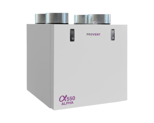 Приточно-вытяжная установка Provent Alpha 550 V с роторным рекуператором