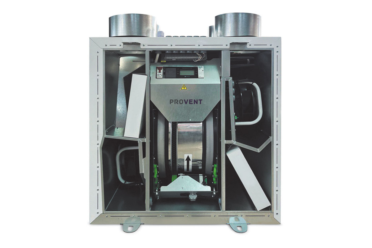 Provent Base Stack Приточно-вытяжная установка Provent Alpha 400 V с роторным ...