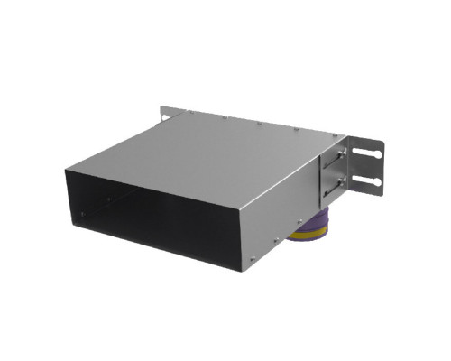 Пленум (адаптер) вентиляционный Provent VPU 300×90/75×3 угловой прямоугольный на 3 выхода