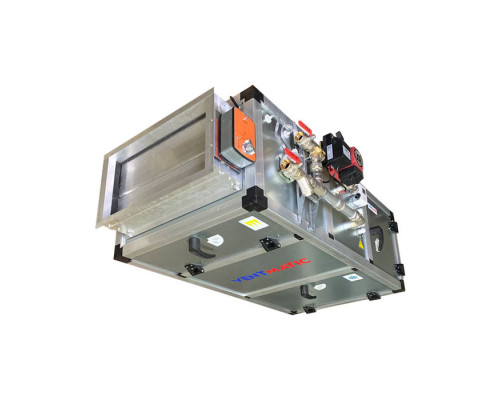 Приточная установка Ventmatic VMPU-PKMI-2-FK(G4)-HW3-LWE250/0.52/1-EC-A, водяной нагрев, 230 AC