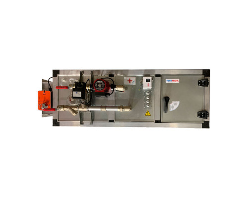 Приточная установка Ventmatic VMPU-PKMI-2-FK(G4)-HW3-LWE250/0.52/1-EC-A, водяной нагрев, 230 AC