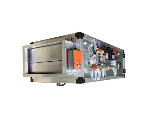 Приточная установка Ventmatic VMPU-PKMI-2-FK(G4)-HW3-LWE250/0.52/1-EC-A, водяной нагрев, 230 AC