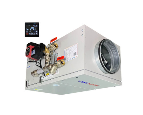 Приточная установка Ventmatic VMPU-W-1500-1 водяной нагрев 1500 м³/ч 1 фаза 230В