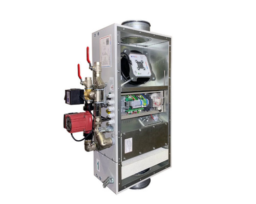 Приточная установка Ventmatic VMPU-W-500-1, водяной нагрев, 500 м³/ч 1 фаза 230В