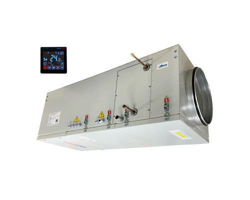 Приточная установка Ventmatic VMPU-E-FR-500-3.6/1-1 компактная с фреон. охлаждением 500 м³/ч, электронагрев 3.6 kW 1 фаза 230В