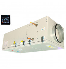 Приточная установка Ventmatic VMPU-E-FR-1000-9.0/3-1 компактная, с фреон. охлаждением, 1000 м³/ч, электронагрев 9.0 kW 3 фазы 380В